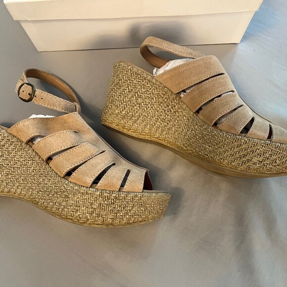SUNDANCE Natural Alfresco Sandals in Size 40 - Picture 3 of 6